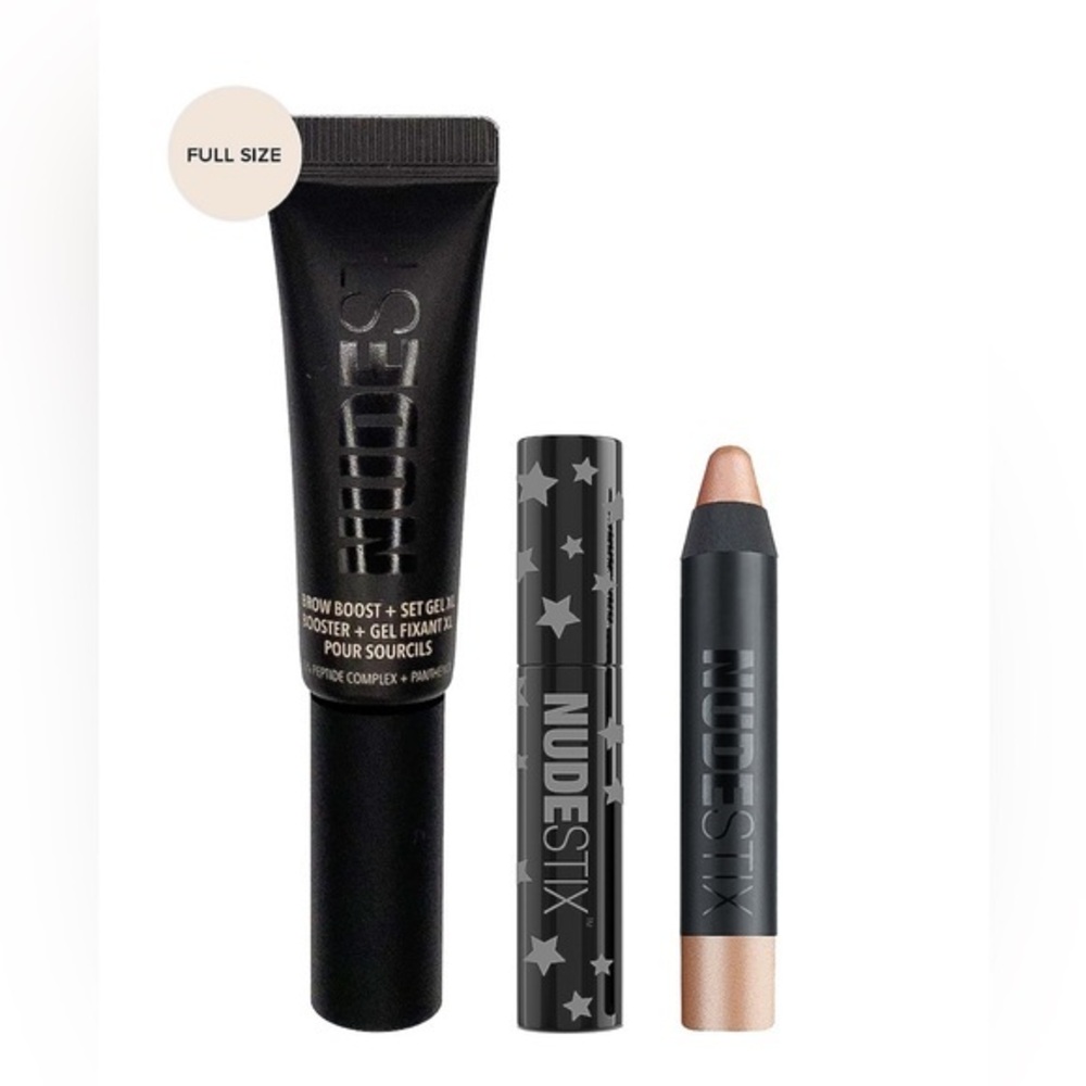 NUDESTIX Brow Duo Black and Tan